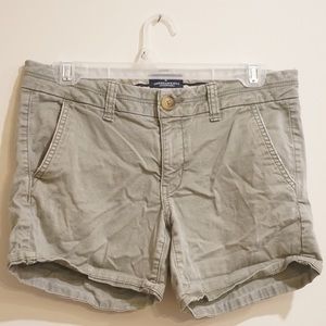 BUY 2 $8 SHORTS GET ONE FREE- Light Green Shorts